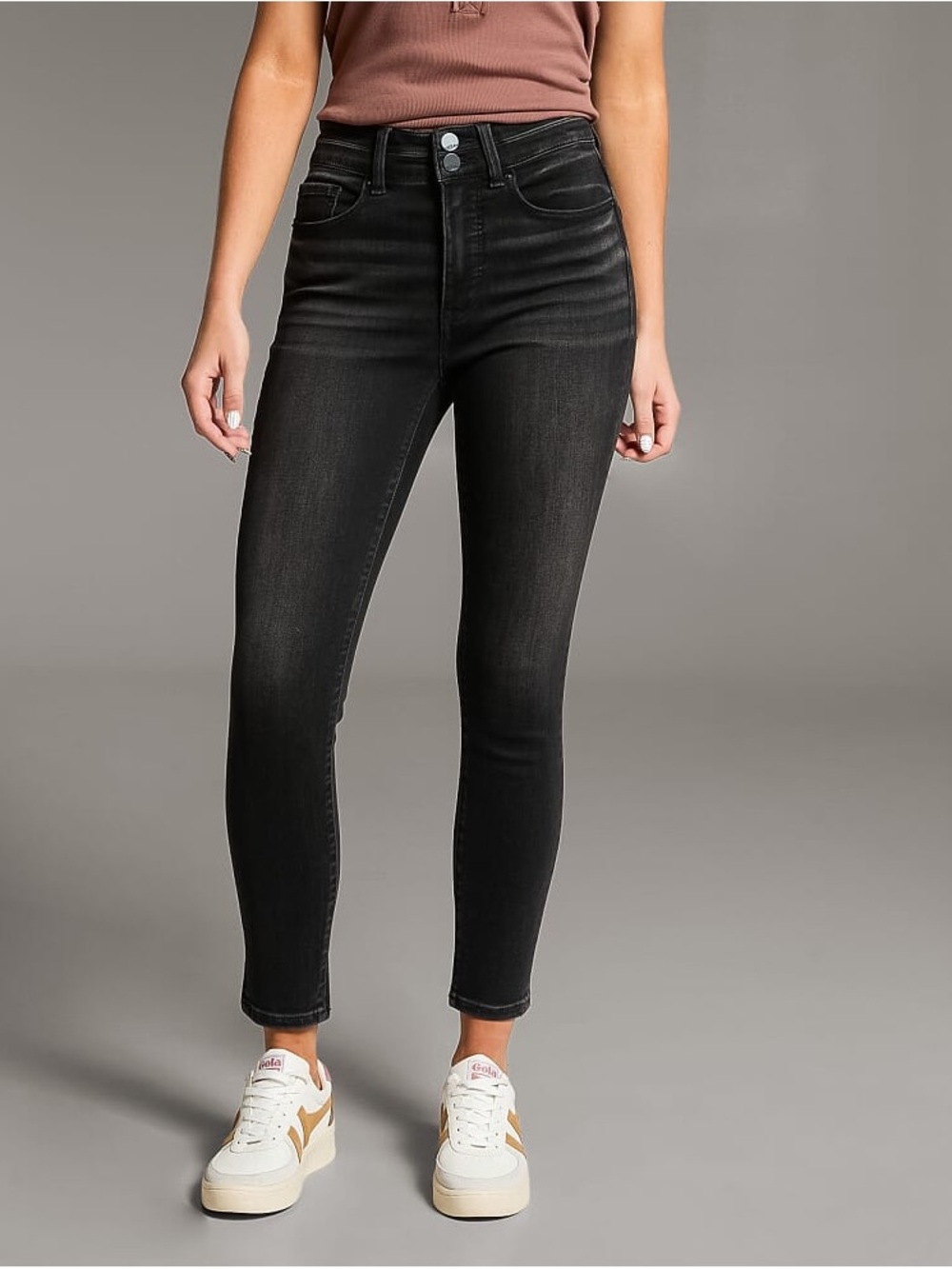BKE Parker High-Rise Black Skinny Stretch Jeans